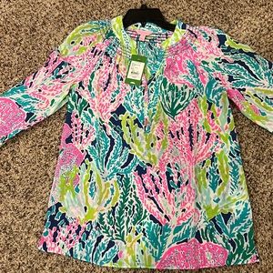 NWT Lilly Pulitzer Elsa top XS